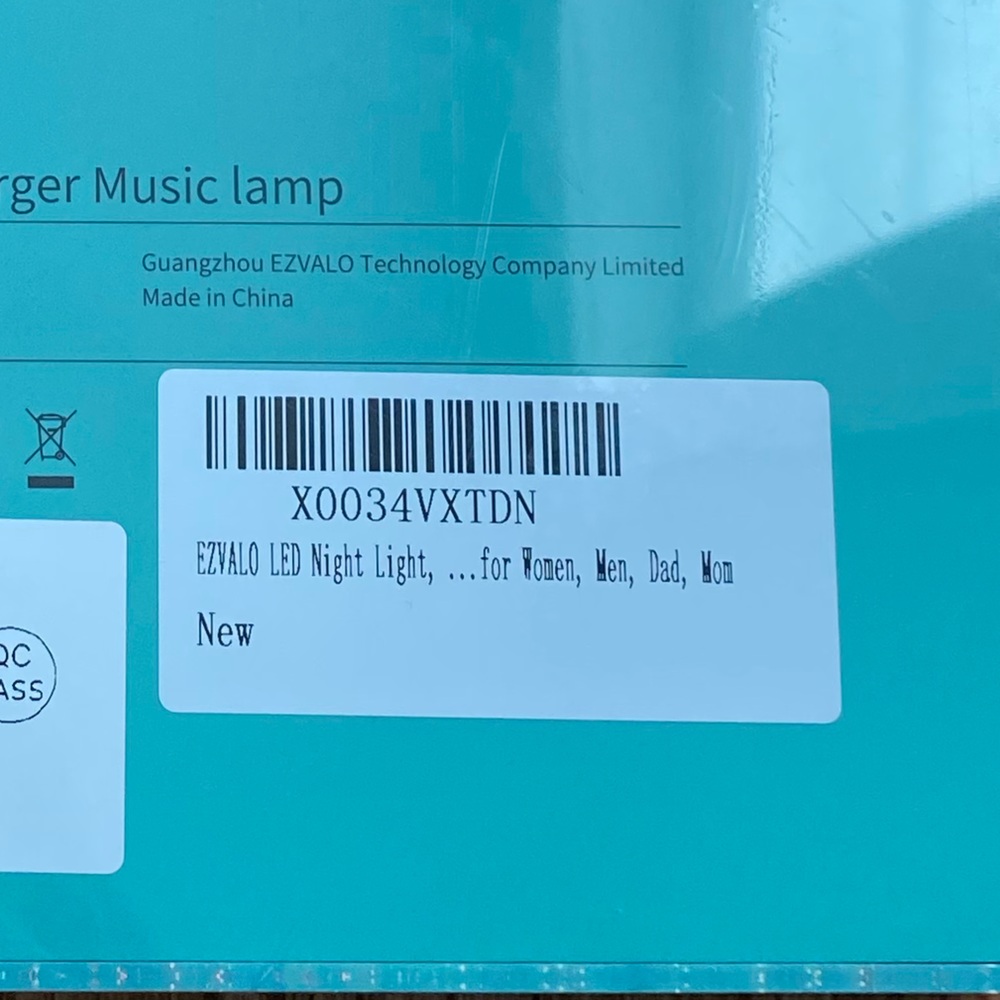 EZVALO Wireless Music Charger Lamp, NWT - Picture 9 of 9